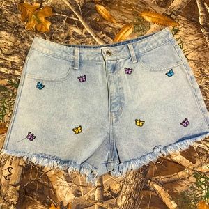 Forever 21 denim shorts
